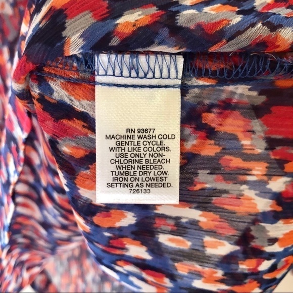 Liz Claiborne Tunic blouse Size Medium - Picture 5 of 7